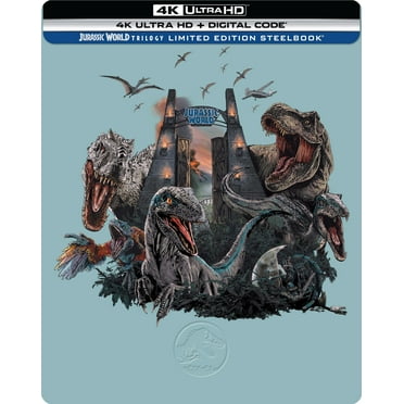 Jurassic World Trilogy (4K Ultra HD Steelbook   Digital) [UHD]