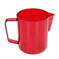 thumbnail image 3 of Jarra de café acrílica de 600 ml con salida de agua tipo boca de águila, jarra de espuma antirotura, color rojo, 3 of 15