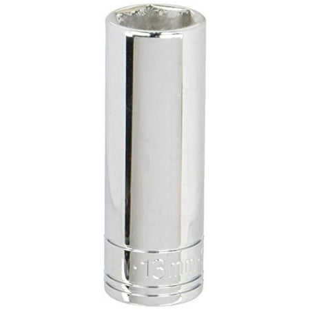 

SK Tools 41709 1/4 in. Drive 6-Point Metric Standard Chrome Socket -13mm