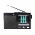 thumbnail image 2 of Bunblic Portable Radio Pocket Size Multifunctional Compact Small for Walking Outdoor Black, 2 of 5