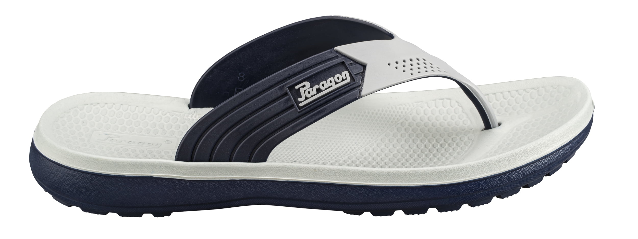 JMAT-Paragon Men's Waterproof, Lightweight, Washable, Durable Thong Slippers,  Gray-Navy, Size 10 - Walmart.com