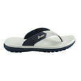 thumbnail image 2 of JMAT-Paragon Men's Casual Waterproof Lightweight Trendy Slip-On Shoes, Low Heel Platform Open Toe, Gray-Navy 8, 2 of 4
