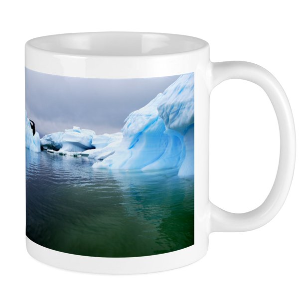 CafePress Antarctica Water! Iceberg Mug Unique Coffee Mug, Coffee