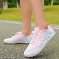 thumbnail image 3 of Rokment Women's Men's Water Shoes Beach Swim Barefoot Shoes Quick-Dry Breathable Athletic Wide Toe Hiking Pool Sneakers for Surf Yoga Exercise Aerobics Pink Size 9, 3 of 5