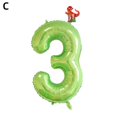 thumbnail image 2 of 40inch 0-9 Number Dinosaur Balloons Easter Jungle Party Birthday Day Decoration, 2 of 10