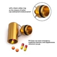 thumbnail image 5 of Mini Waterproof Aluminum Pill Container Cache Drug Box with Keychain for Camping Travel Portable Pill Capsule Outdoor Tool, 5 of 10
