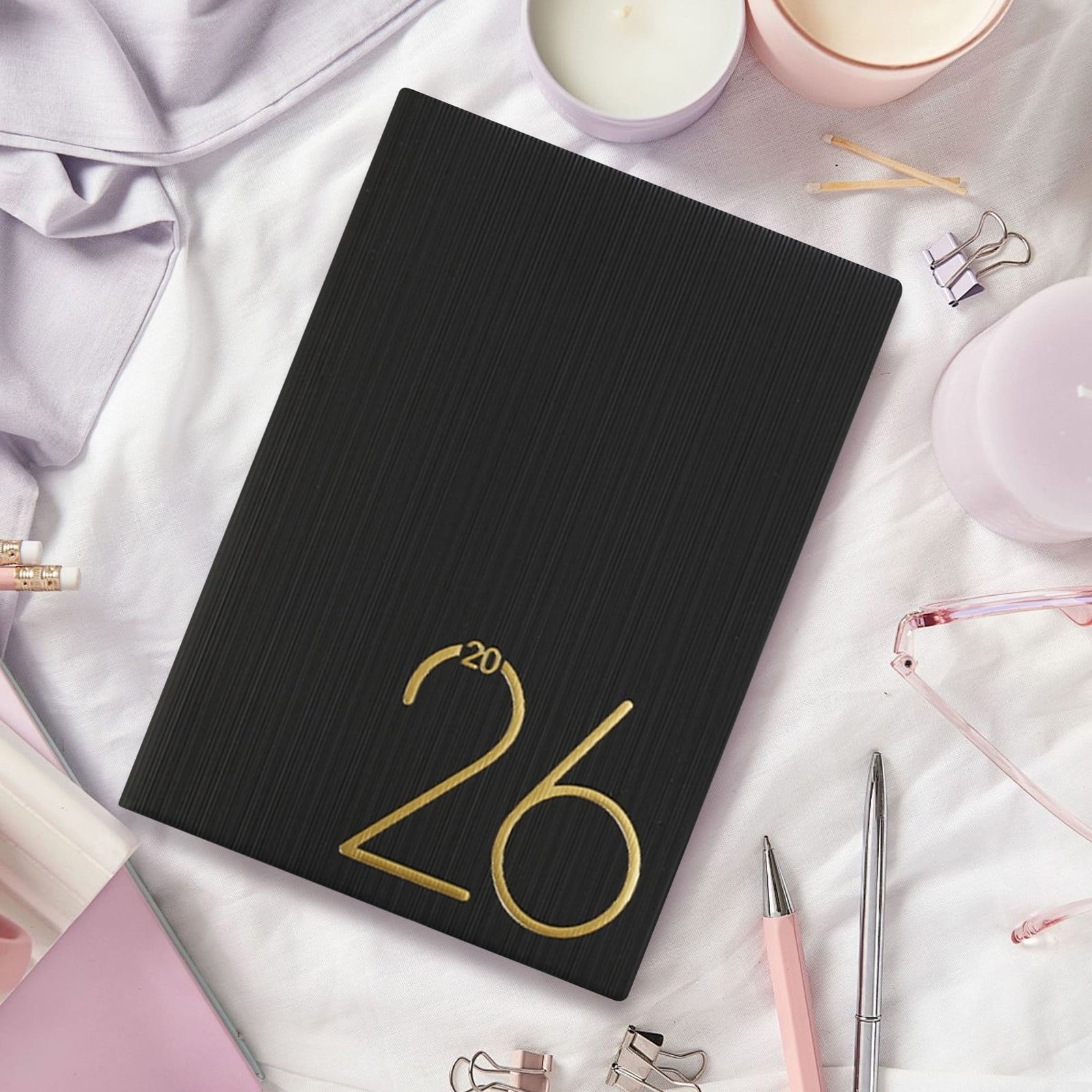 2026 Planner: A Monthly, Weekly & Daily Planner Notebook | 8.5" x 5.8" | Hardcover To-Do List Organizer, Planning Your Success, Start Anytime, Achieve Productivity Goals