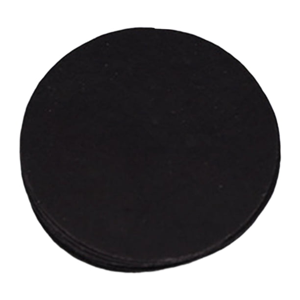 Accesorios para hacer rosetas de láminas no tejidas, decoraciones de base, suministros, círculos para 6cm negro