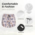 thumbnail image 4 of Fotbe cartoon mouse Pattern Womens High Waist Running Shorts Athletic Workout Quick Dry Shorts for Women with Pockets Gym Yoga Summer Shorts-X-Large, 4 of 7
