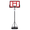 Red, variant on CONCETTA 10 ft Basketball Hoop, Adjustable Portable System for Kids Youth & Adults, Indoor Outdoor Training Practice with Sturdy Stand, Red