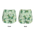 thumbnail image 5 of Lsque Cute Dinosaurs in Space Printed Women's Running Shorts with Liner Pockets,Elastic Quick Dry Workout Athletic Gym Yoga Shorts,Womens High Waist Shorts-Small, 5 of 9