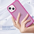 thumbnail image 5 of ELEHOLD Case for iPhone 14 Plus, Glitter Shockproof Case Slim Transparent TPU Bumper Cover,Rose, 5 of 6