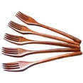 thumbnail image 1 of Travel Utensils For Outdoor Adventures, Nanmu Wood Silverware Set With Smooth Surface And Lightweight Design, No Scratch Surfaces And Easy To Carry, 1 of 6