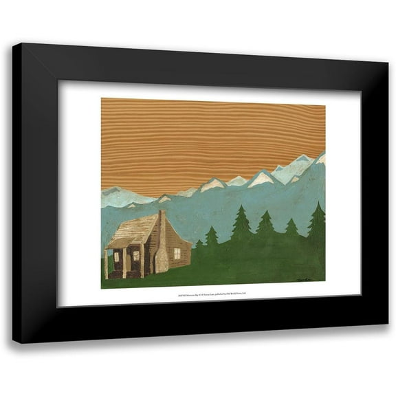 Lam, Vanna 14x11 Black Modern Framed Museum Art Print Titled - Montana Sky 1