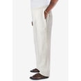 thumbnail image 3 of KingSize Men's Big & Tall Elastic Waist Gauze Cotton Pants, 3 of 4