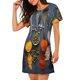 thumbnail image 2 of Easygdp Various Herbs And Spices In Spoons Camisón de manga corta para mujer, informal, estampado, 2 of 6