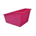 thumbnail image 6 of Pen+Gear Plastic Book Bin Desk Organizer and Book Storage, Pink, 6 of 8