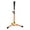 C Black, variant on Batting Tee, Black Adjustable Height, 1 Pack Portable Youth Kids Baseball Tee Stand, for Kids Toddlers Beginner Hitting Practice Baseball Softball Training Indoor Outdoor Backyard Play Use