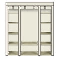 thumbnail image 5 of Zimtown 69" Portable Heavy Duty Clothes Closet Home Wardrobe Clothes Storage Organizer, 5 of 8