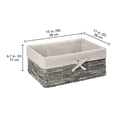 thumbnail image 4 of HOMETRENDS Maize Rope Storage Basket with Liner, 4 of 5