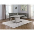 thumbnail image 3 of Milan Kaitlynn 2-piece Contemporary Steel and MDF Dining Set in Gray, 3 of 11