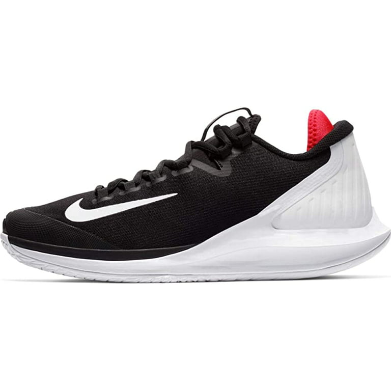 Pantano Deformar freír Nike Men's Air Zoom Zero Tennis Shoe, Black/White/Bright Crimson, 11.5 D(M)  US - Walmart.com