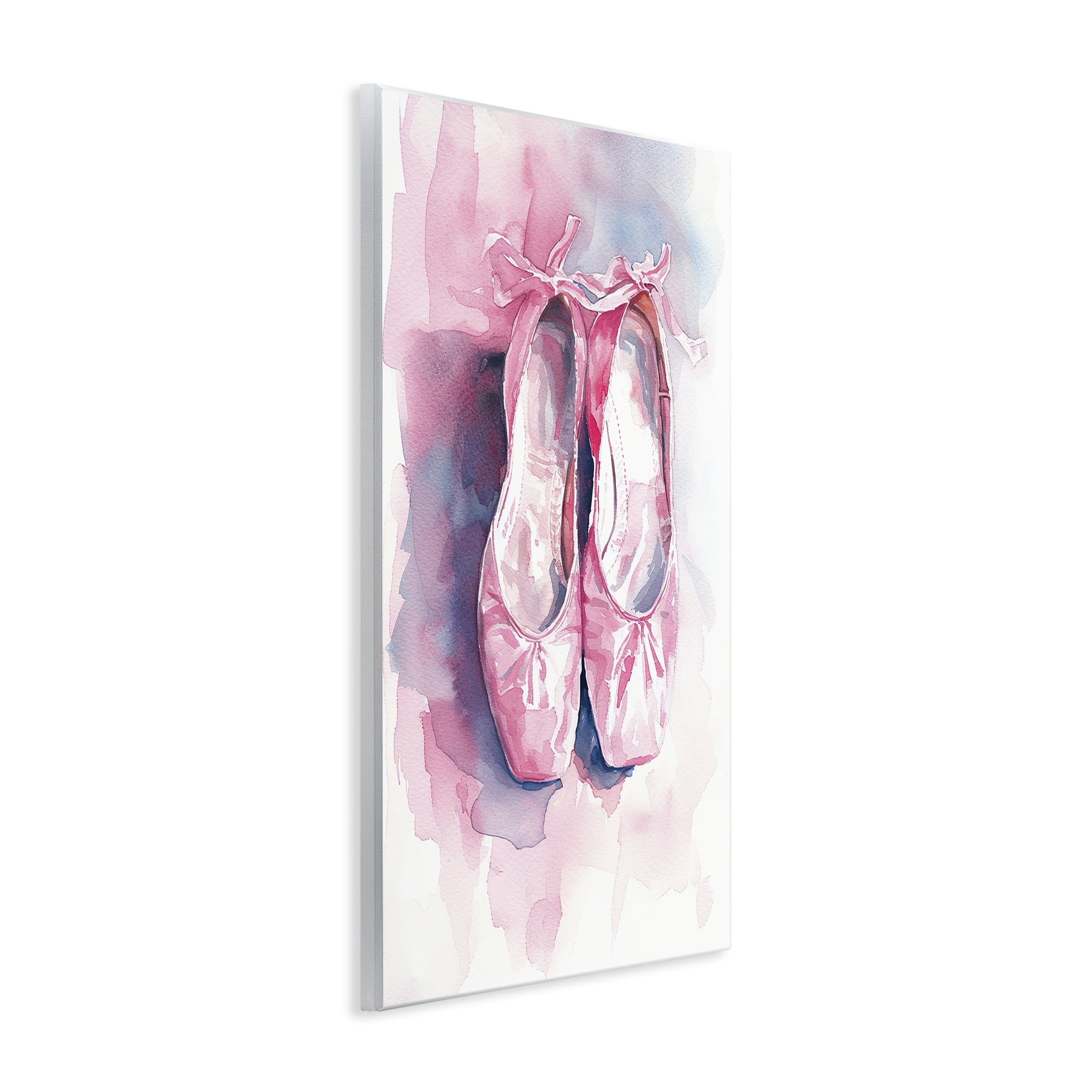 Stupell Industries Blush Ballet Slippers Wall Plaque Art, design by Ray Powers