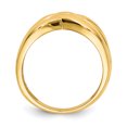 thumbnail image 2 of 14k Yellow Gold Woven Dome Ring, 2 of 9