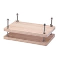 thumbnail image 2 of GUOOL Book Press, Handmade Paper Press,DIY Crafting,Easy to Assemble,Book Binding Board for Book Binding,Bookbinding,Office Desktop Wood, 2 of 9
