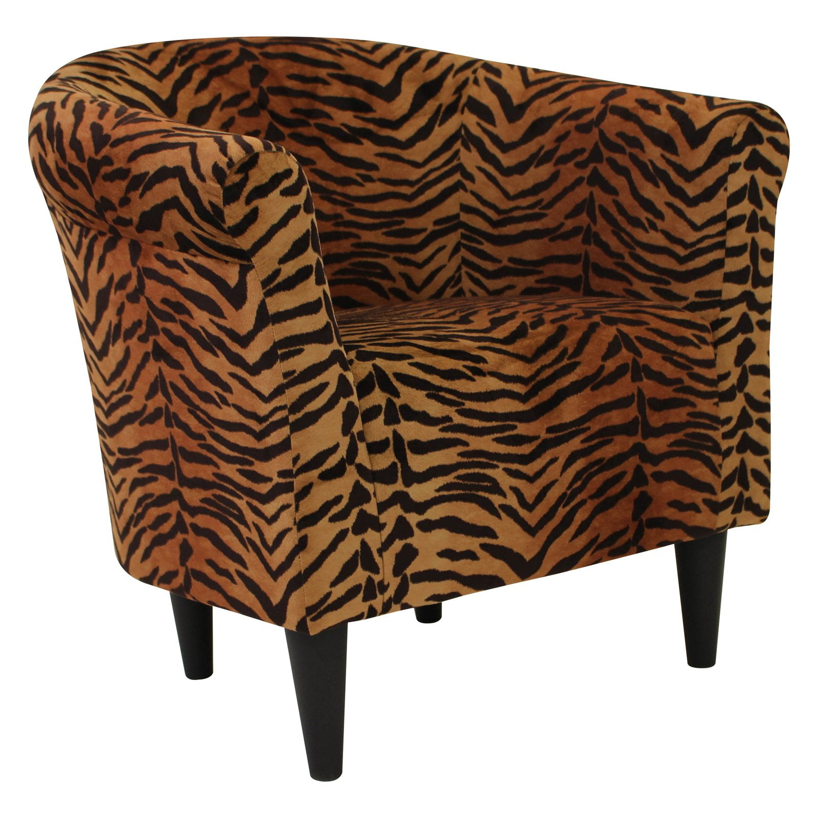 Newport Club Chair Tiger Print