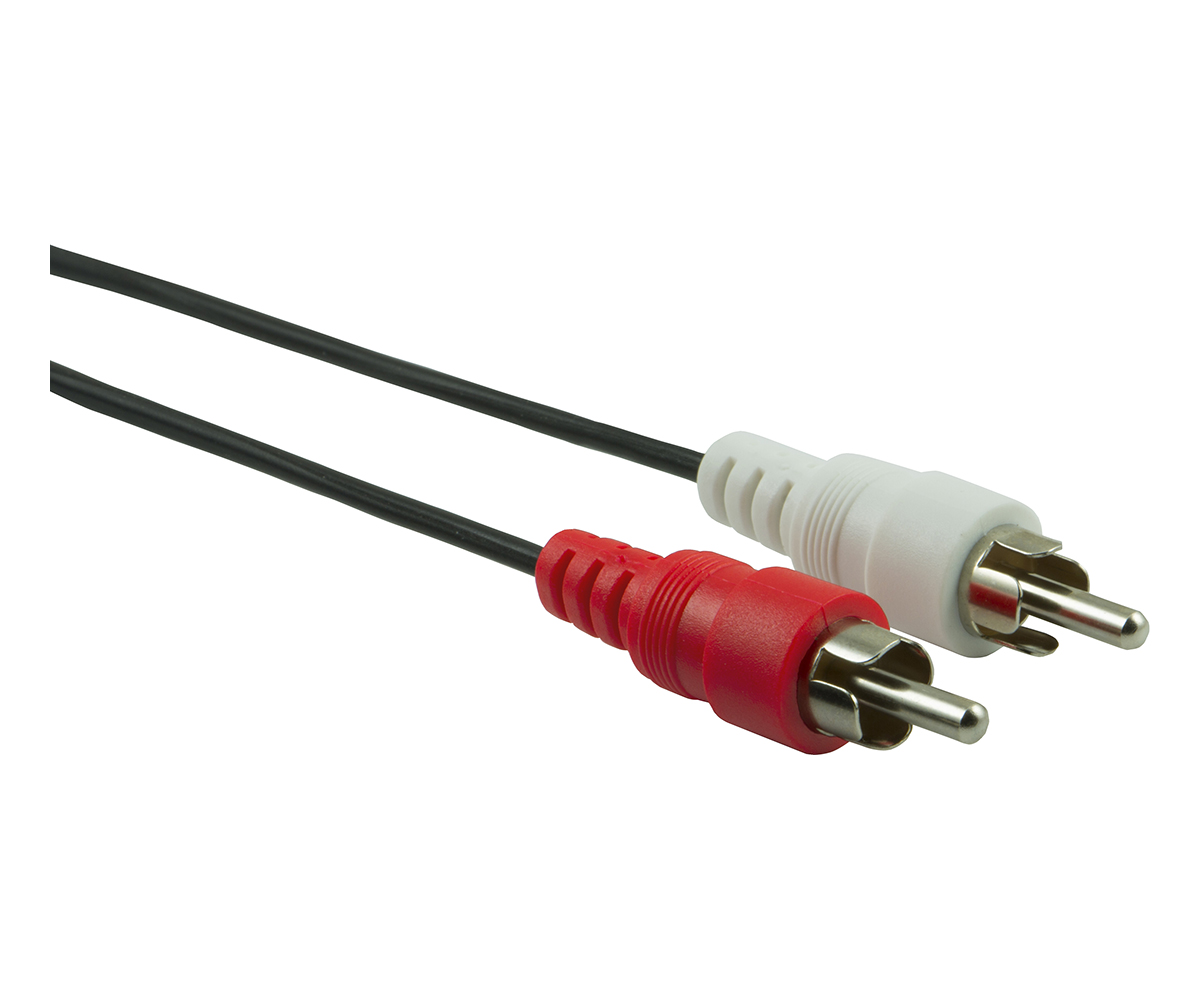 GE 12ft RCA Audio Cable