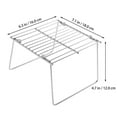 thumbnail image 2 of HAOAN Barbecue Pliant en Acier Inoxydable pour l'Extérieur, Portable, Argent, 2 of 8