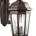 thumbnail image 4 of Kichler Courtyard 903 3 Light Outdoor Wall Lantern, 4 of 7