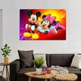 thumbnail image 6 of Cartoon Minnie Mickeys Picture Print Canvas Poster Wall Paint Art Posters Decor Modern Home Artworks Gift 16x24inch(40x60cm), 6 of 6