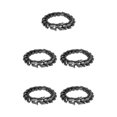 thumbnail image 3 of Thinsony Distinctive Gothic Punk Dragon Scale Bangle 48 inches Cool and Contemporary Black 8.26 Inch 5Set, 3 of 6