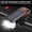 *New--Red, variant on Solar & USB Rechargeable Bike Light with Horn, Waterproof LED Headlight for Night Cycling, Multi-Color Cycling Safety Equipment