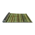 thumbnail image 2 of Ahgly Company Indoor Round Oriental Light Blue Modern Area Rugs, 4' Round, 2 of 4
