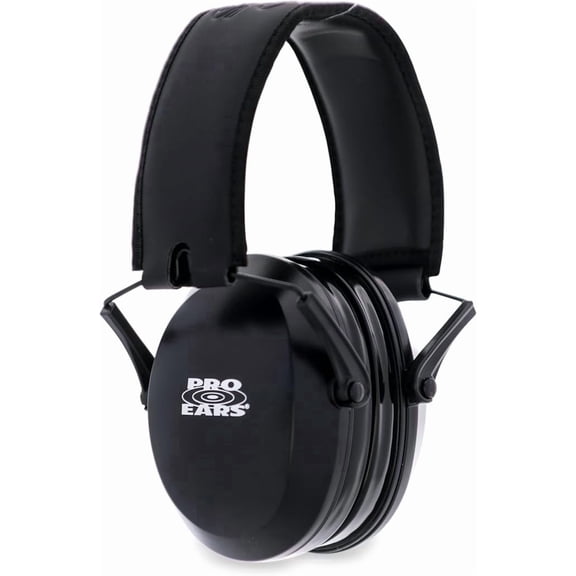 Pro Ears Ultra Gel 22 Ear Muffs, NRR 22 Hearing Protection with Aviator Gel Ear Seals, Lightweight Slim Fit, 8.5 oz