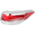 thumbnail image 2 of PET-U Right Side Outer Tail Light Assembly Replacement for Toyota Highlander 2014 2015 2016 Passenger Side Rear Tail Light Lamp 81550-0E100 TO2805120, 2 of 7