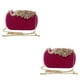 thumbnail image 3 of Bolso de mano moderno Qarigey Rosa roja 1 2piezas, 3 of 6