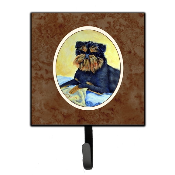 Carolines Treasures 7146SH4 Brussels Griffon Leash or Key Holder 7Hx4.25W multicolor