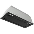thumbnail image 3 of 30 inch Built-in Insert Range Hood 900CFM Tempered Glass Kitchen Vent Hood, 3 of 14