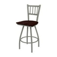 thumbnail image 2 of Holland Contessa XL 30" Bar Stool - Black/Natural Oak Seat, 2 of 2