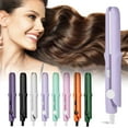 thumbnail image 2 of Mini Dual Purpose Curling Iron 2-In-1 Curling Wand Flat Iron Hair Straightener Curler Fast Heating Portable Travel Women Short Long Hair Styling Tools, 2 of 8