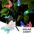 thumbnail image 3 of 12LED Multi-Colour Butterfly Fairy Lights Solar String Lights Outdoor Waterproof 2 Modes Outdoor Garden Decorative for PatioChristmas Party, 3 of 5
