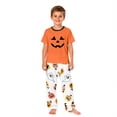 thumbnail image 4 of Grblisyd Matching Family Halloween Pajamas Set Cute Pumpkin Print 2-Piece PJS for Adults & Kids Holiday Family Pajamas, 4 of 8