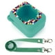 thumbnail image 5 of Silicone Cover Case with Lanyard Compatible with BITZEE Digital Pet Interactive Virtual Toy (Green), 5 of 7