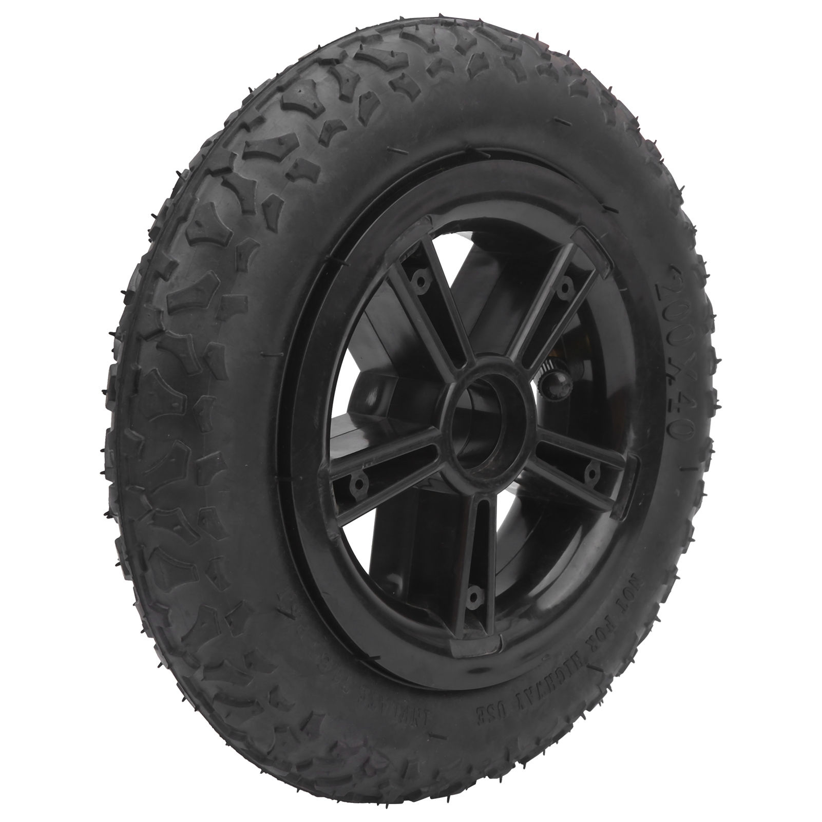 Electric Scooter Tyre, Scooter Rubber Tire Tire With Wheel Hub 8in