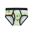 thumbnail image 6 of Emy Dola Cartoon Dinosaur Truck Printed Boys Brief 100% Cotton Stretch Kids Underwear 5 Packs for 2-10T Boy's Briefs Panties, 6 of 8