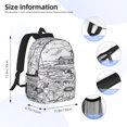 thumbnail image 4 of Goofa Country Farm Scene Pattern Lightweight Student Backpack for School, Water-Resistant, Adjustable Straps, Fits 15" Laptop, Multiple Pockets for Books, Accessories, 4 of 5